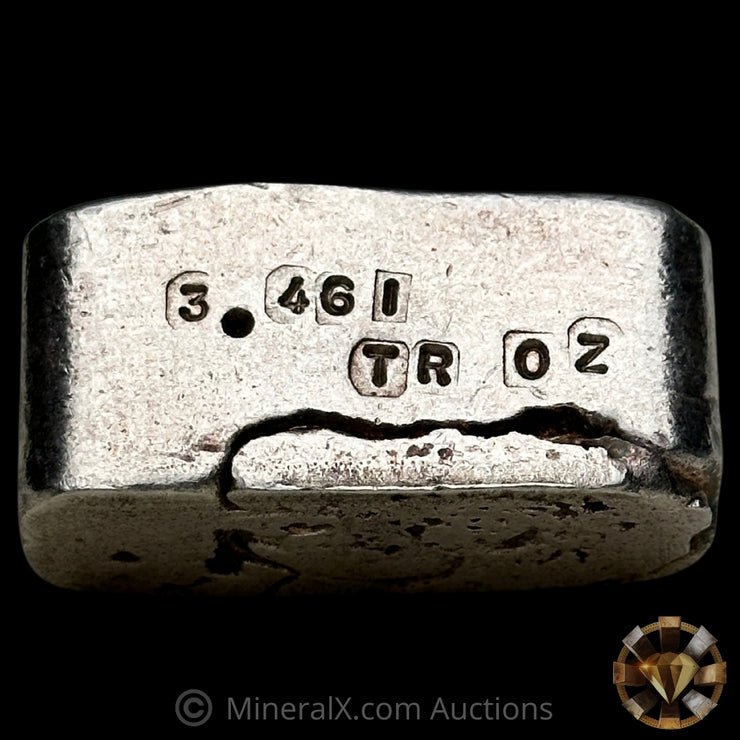 3.461oz Omega Metals Co Vintage Silver Bar