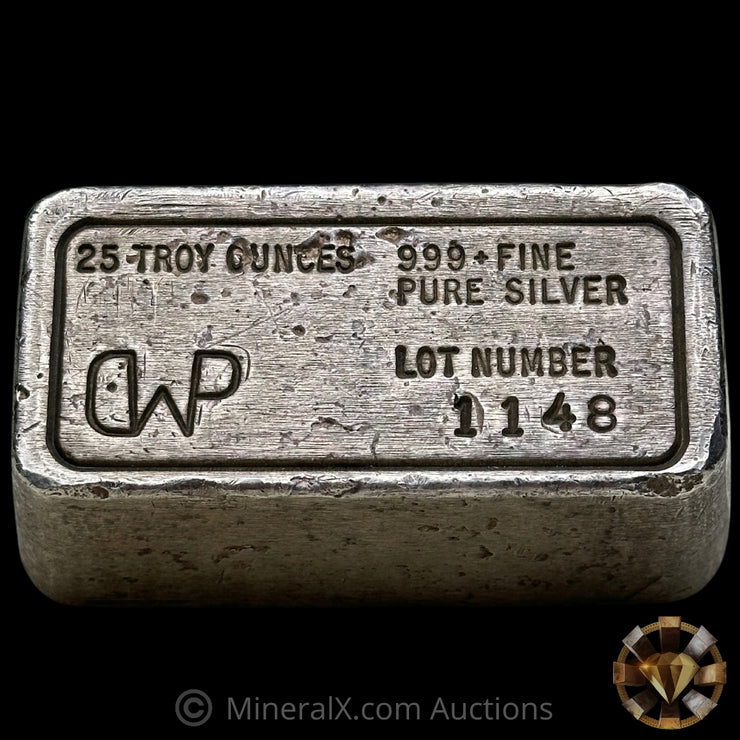 25.43oz Bear Paw Vintage Silver Bar