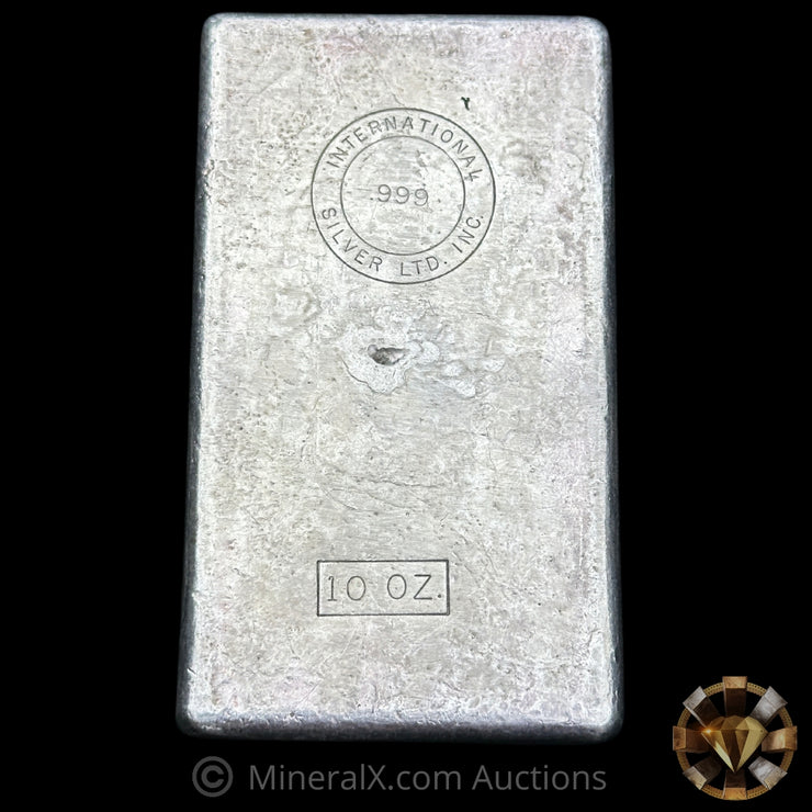 10oz International Silver Ltd Vintage Silver Bar