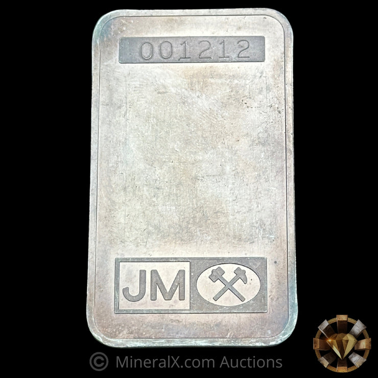 5oz JM Johnson Matthey Scotiabank Vintage Silver Bar