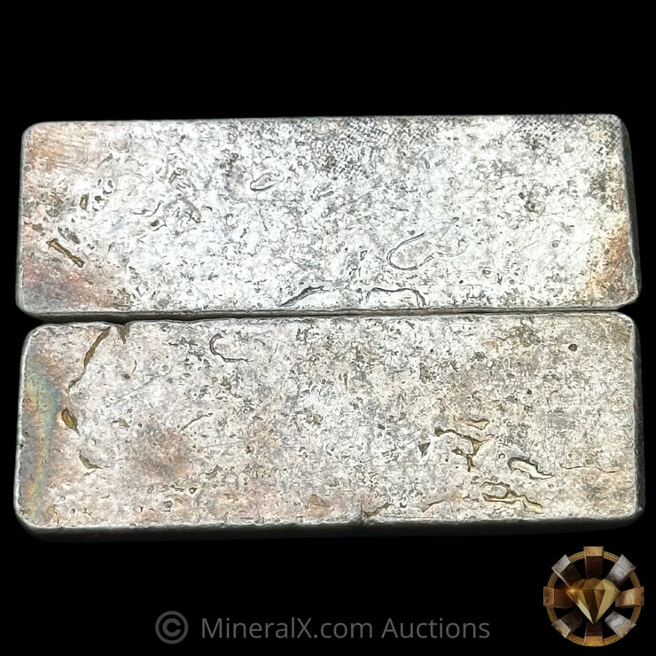 x2 10oz CMI Vintage Silver Bars