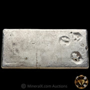 20oz Engelhard 3rd Series Bull Logo Flipped Serial/Fineness Stamp Vintage Silver Bar