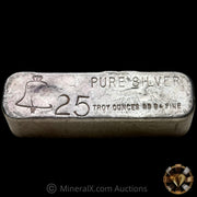 25oz Liberty Mint Don Casey Company "Pure Silver" Vintage Silver Bar
