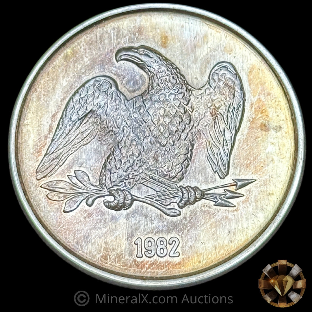 1oz 1982 CMX Seattle Eagle NTF Vintage Silver Coin – MineralX