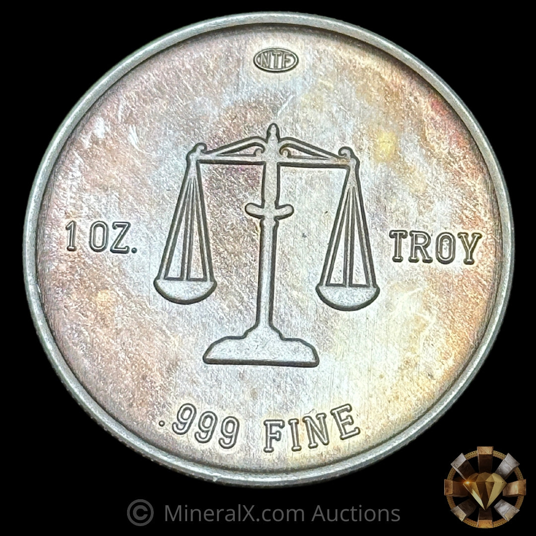 1oz 1982 CMX Seattle Eagle NTF Vintage Silver Coin – MineralX