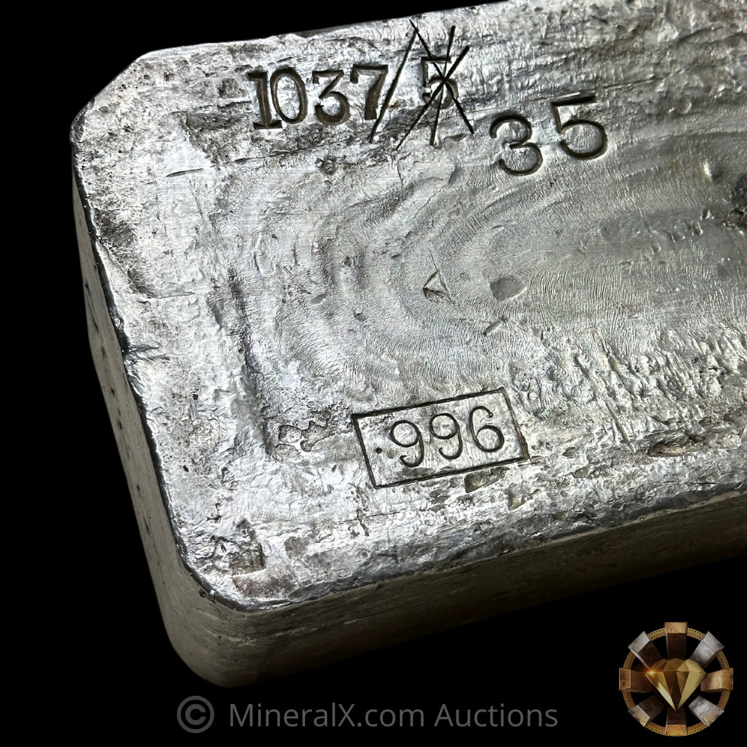 1037.35oz Authentic 1935 Dated N M Rothschild & Sons RMR Royal