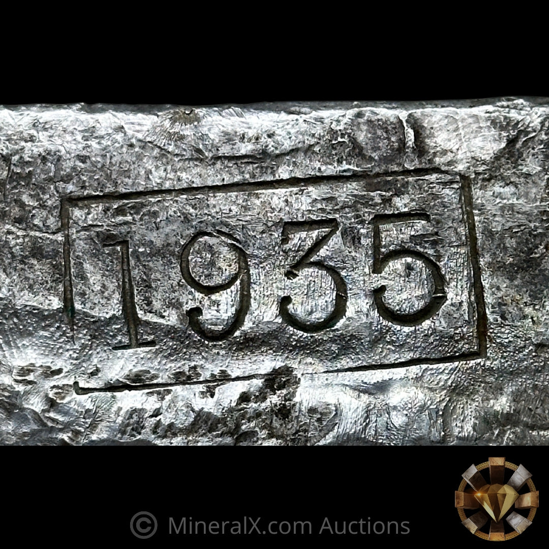 1037.35oz Authentic 1935 Dated N M Rothschild & Sons RMR Royal