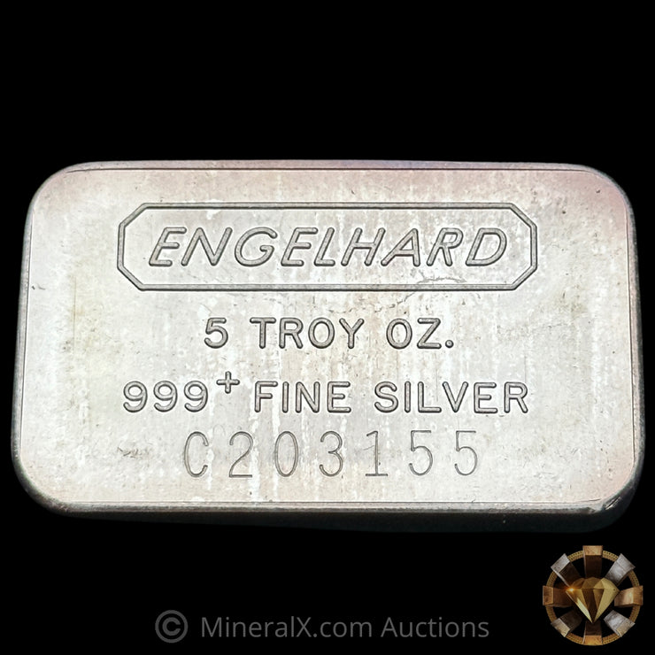 5oz Engelhard Vintage Silver Bar