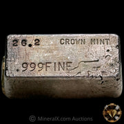 26.2oz Crown Mint Vintage Silver Bar