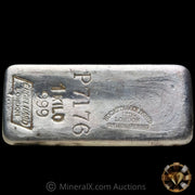 Kilo Engelhard London Vintage Silver Bar With Mocatta & Goldsmid Counterstamp