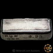 3.95oz WGB Buschmeyer & Son Vintage Silver Bar