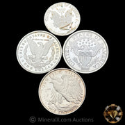 x4 2oz (8oz) Vintage Silver Coins