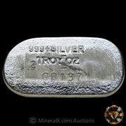 2oz Engelhard Australia Silver Bar With Serial Variety