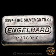 10oz Engelhard P Loaf Vintage Silver Bar