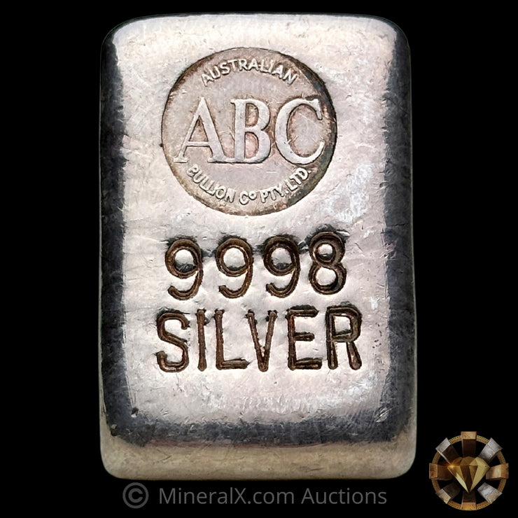 83g ABC Australian Bullion Company "C" Vintage Silver Bar