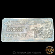 10oz Pioneer Round Up Laughlin NV Vintage Silver Bar