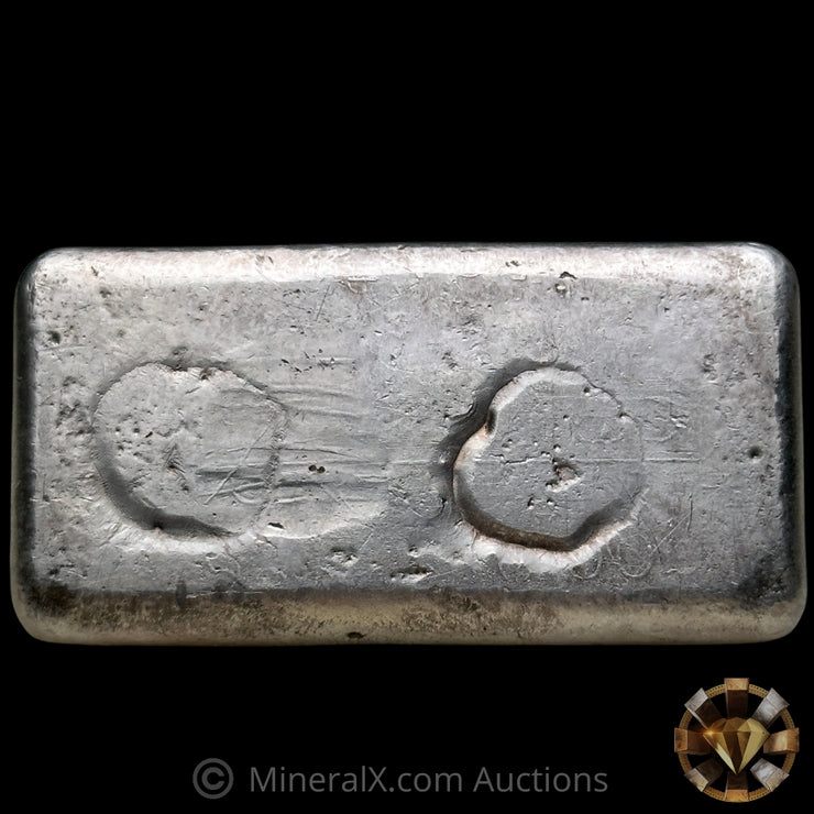 5oz Engelhard Bull Logo Vintage Silver Bar