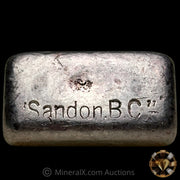 1oz JMC Johnson Matthey Sandon B C Vintage Silver Bar