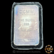 5oz CMW Vintage Silver Bar