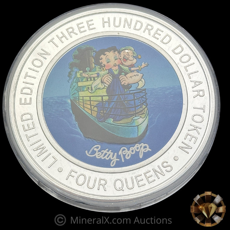 6oz Queens Hotel & Casino Betty Boop Silver Coin