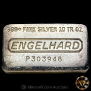 10oz Engelhard P Loaf Vintage Silver Bar