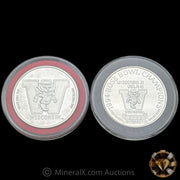 x2 1oz Rose Bowl Vintage Silver Coins