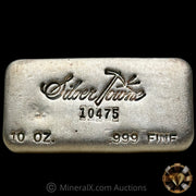 10oz Silvertowne Gridback Vintage Silver Bar