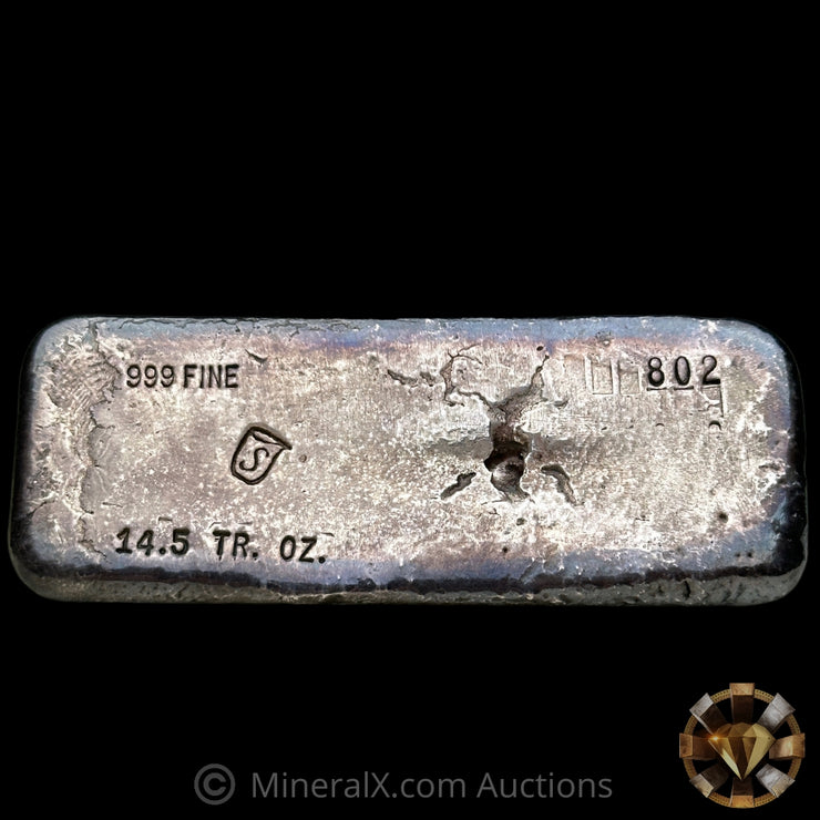 14.5oz Simmons Vintage Silver Bar