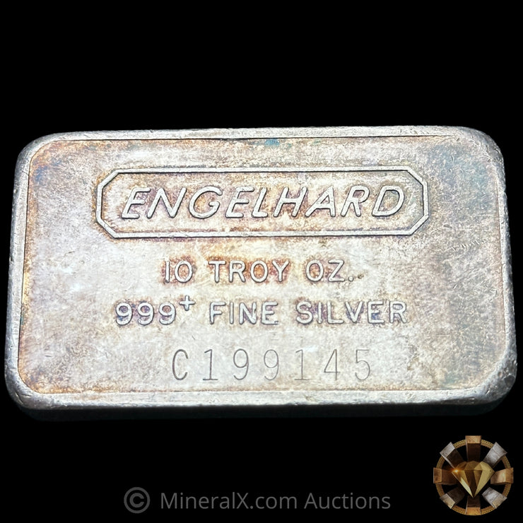 10oz Engelhard Vintage Silver Bar