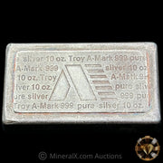 10oz AMARK Vintage Silver Stacker Bar