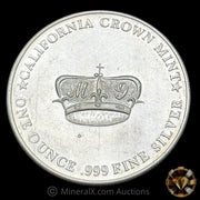 1oz Crown Mint Vintage Silver Coin