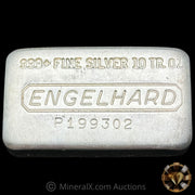 10oz Engelhard P Loaf Vintage Silver Bar