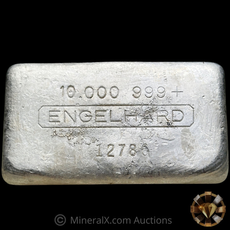 10oz Engelhard 5 Digit Vintage Silver Bar