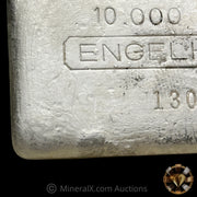 10oz Engelhard Partial X Prefix 5 Digit Vintage Silver Bar