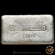 10oz Engelhard Partial X8 Prefix 5 Digit Vintage Silver Bar