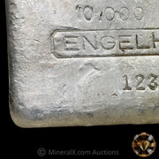 10oz Engelhard Partial X8 Prefix 5 Digit Vintage Silver Bar