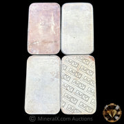 x4 2oz JM Johnson Matthey Vintage Silver Bars