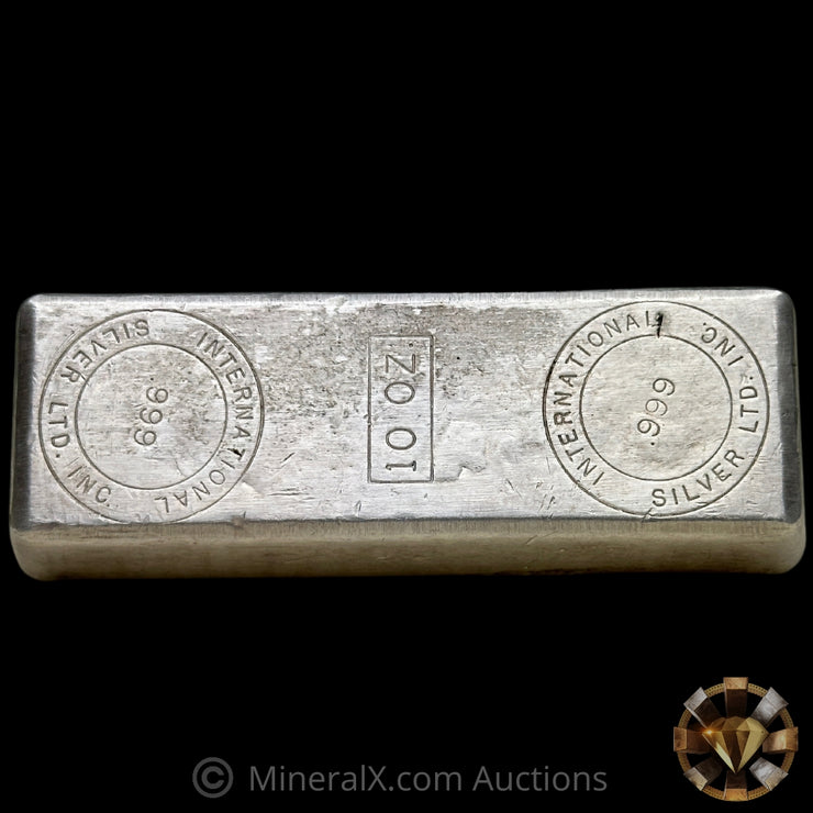 10oz International Silver Ltd Vintage Silver Bar