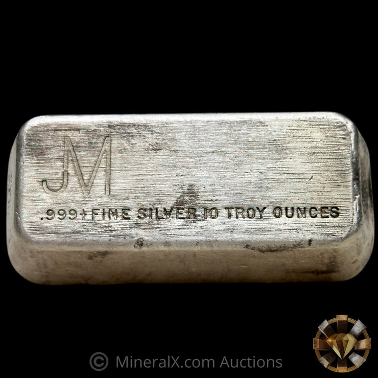 10oz JM Vintage Silver Bar