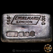 100g Engelhard London Vintage Silver Bar