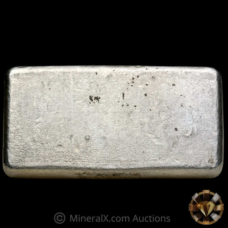 5oz Engelhard Bull Logo Vintage Silver Bar