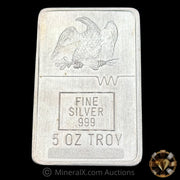 5oz CMX Seattle Vintage Silver Bar