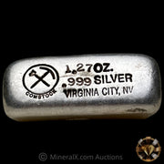 1.27oz Comstock Virginia City NV Vintage Silver Bar