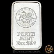 10g The Perth Mint Australia Vintage Fractional Silver Bar