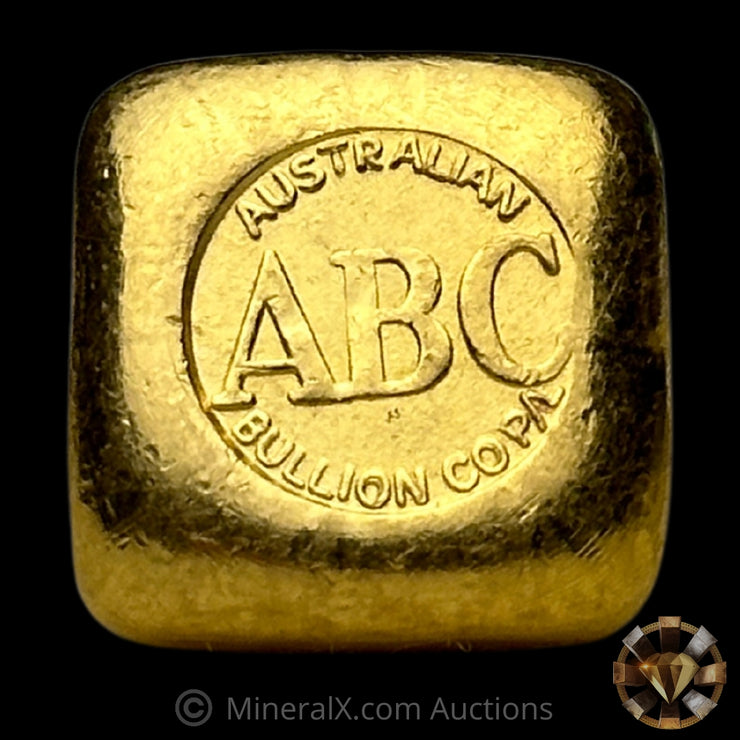 1oz ABC Australian Bullion Co Vintage Gold Bar