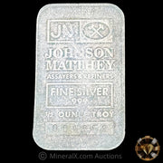 1/2oz Swish JM Johnson Matthey Vintage Fractional Silver Bar