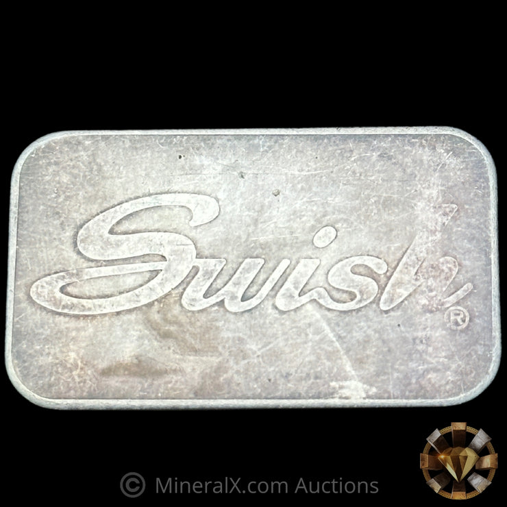 1/2oz Swish JM Johnson Matthey Vintage Fractional Silver Bar