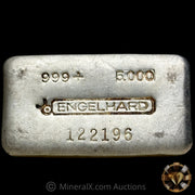 5oz Engelhard Bull Logo Vintage Silver Bar