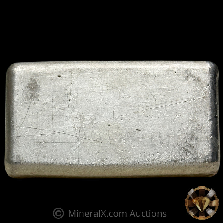 5oz Engelhard Bull Logo Vintage Silver Bar