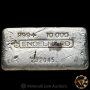 10oz Engelhard Bull Logo Vintage Silver Bar